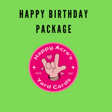 Happy Birthday Package
